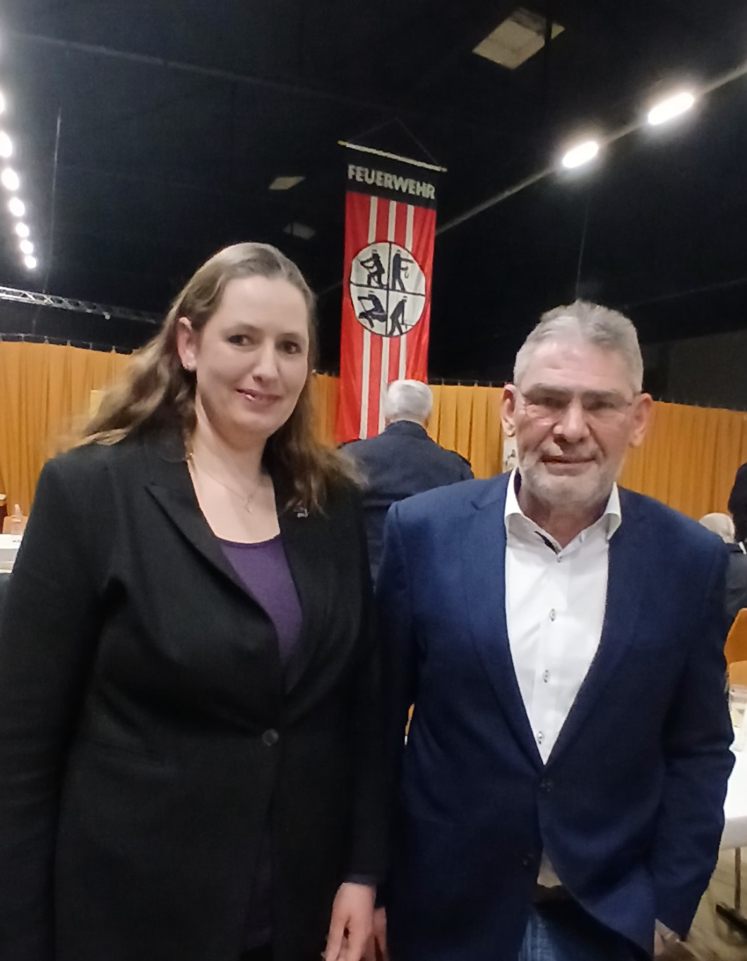 v.l. Jessica Münzel, Klaus Lübbert