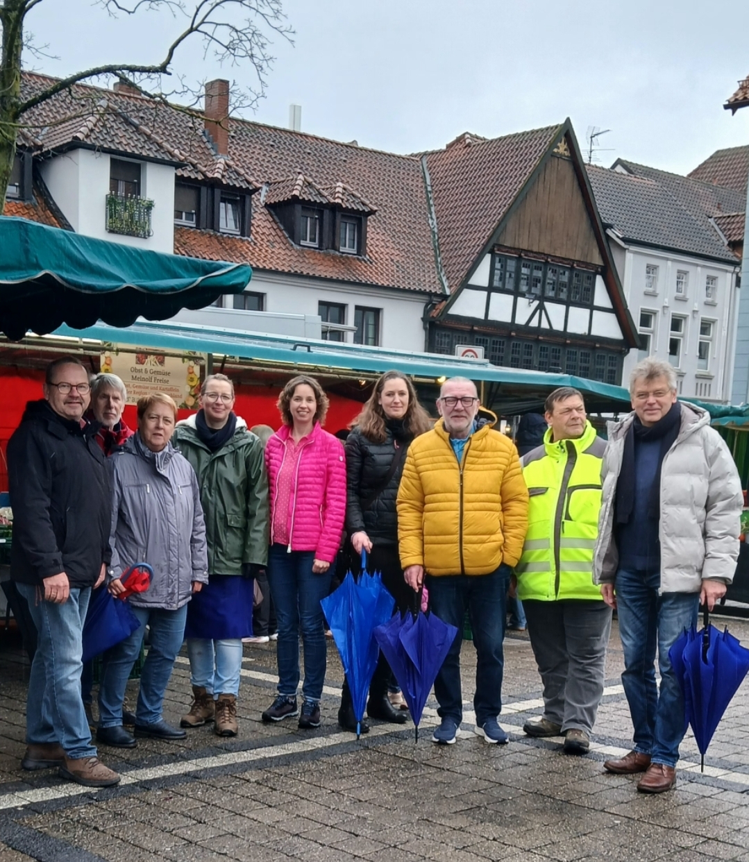 Der Marktstand muss bleiben